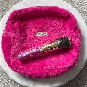 NIP Pur Cosmetics x Barbie Keepsake Kabuki Brush + Bonus Lancôme Makeup Bag